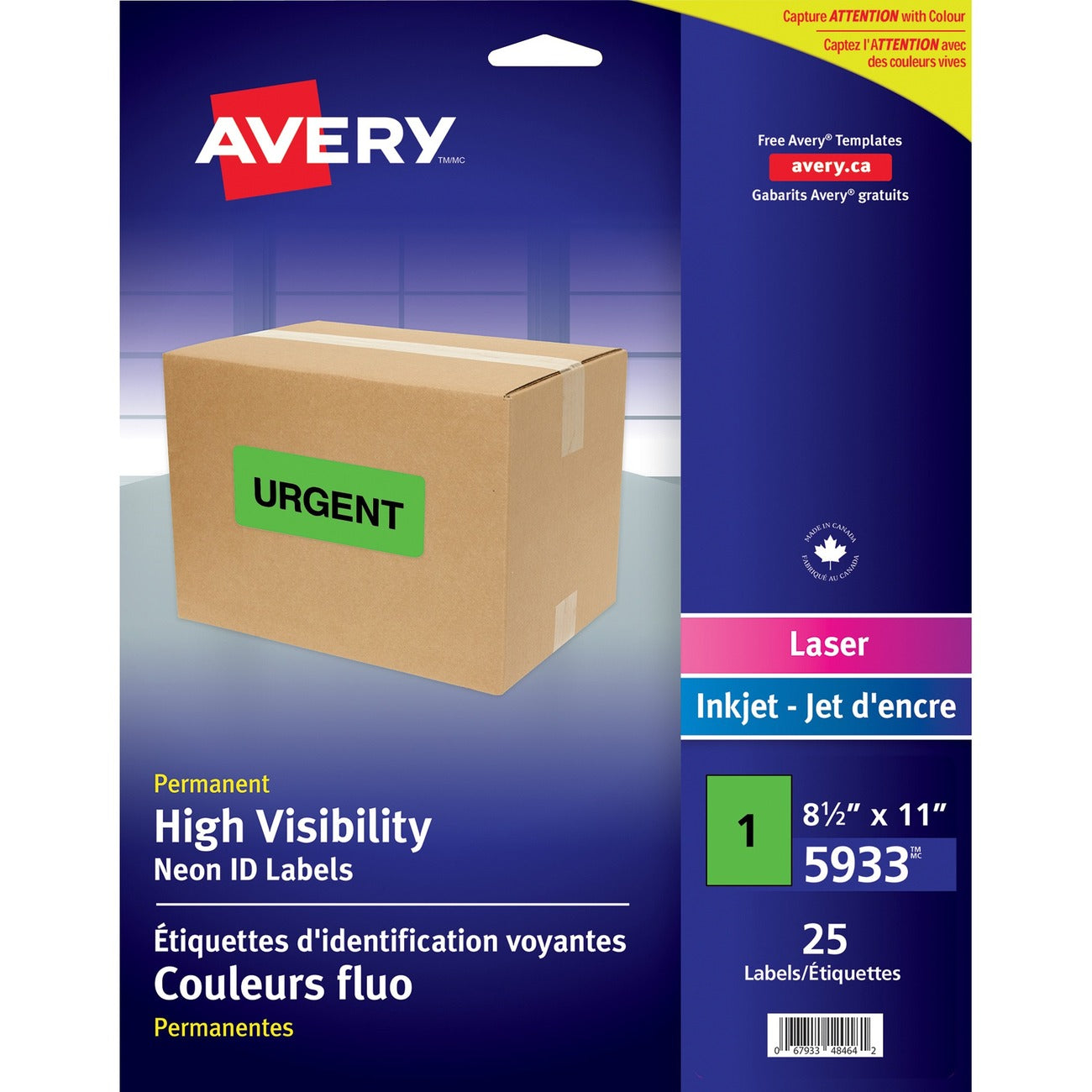High Visibility Labels