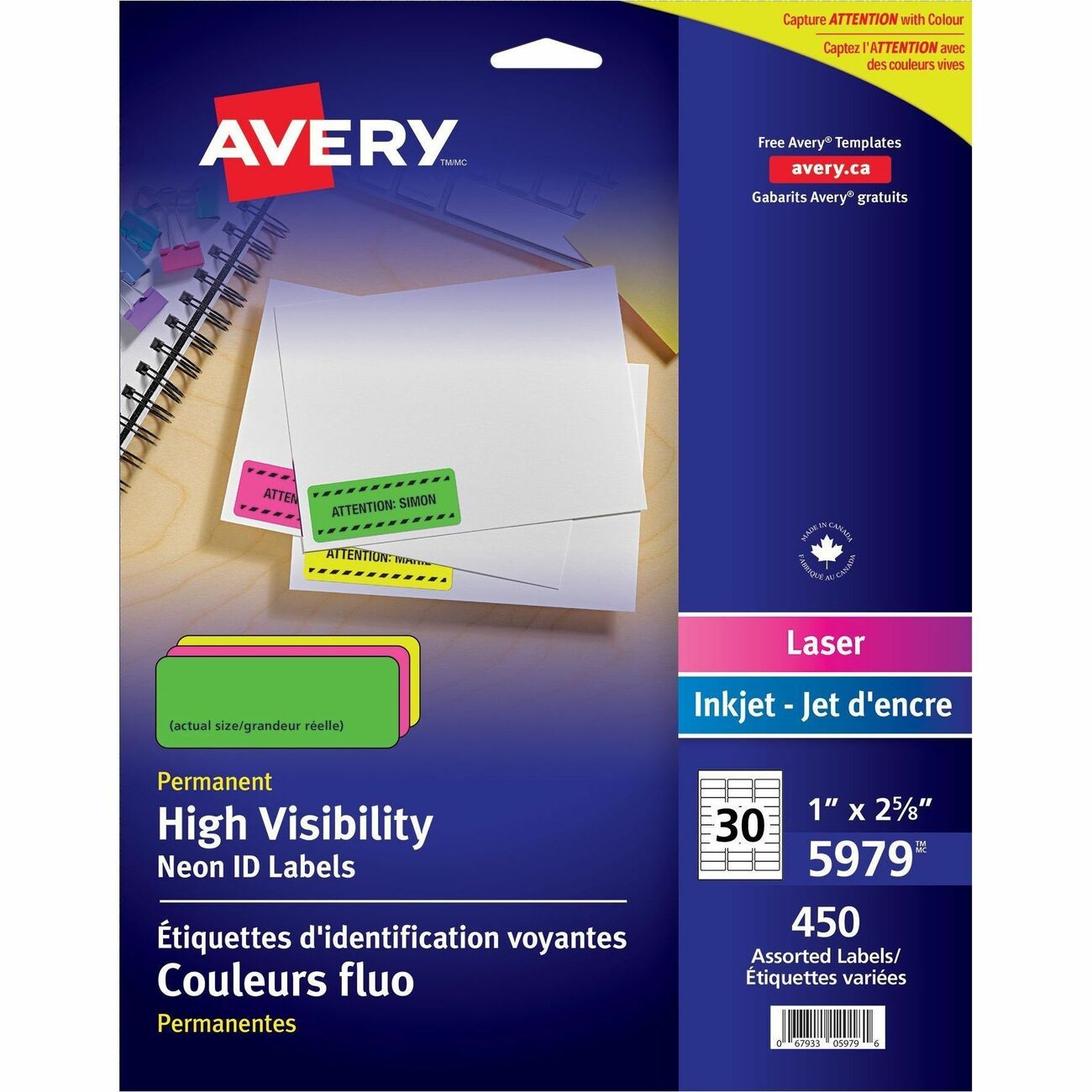 High Visibility Labels