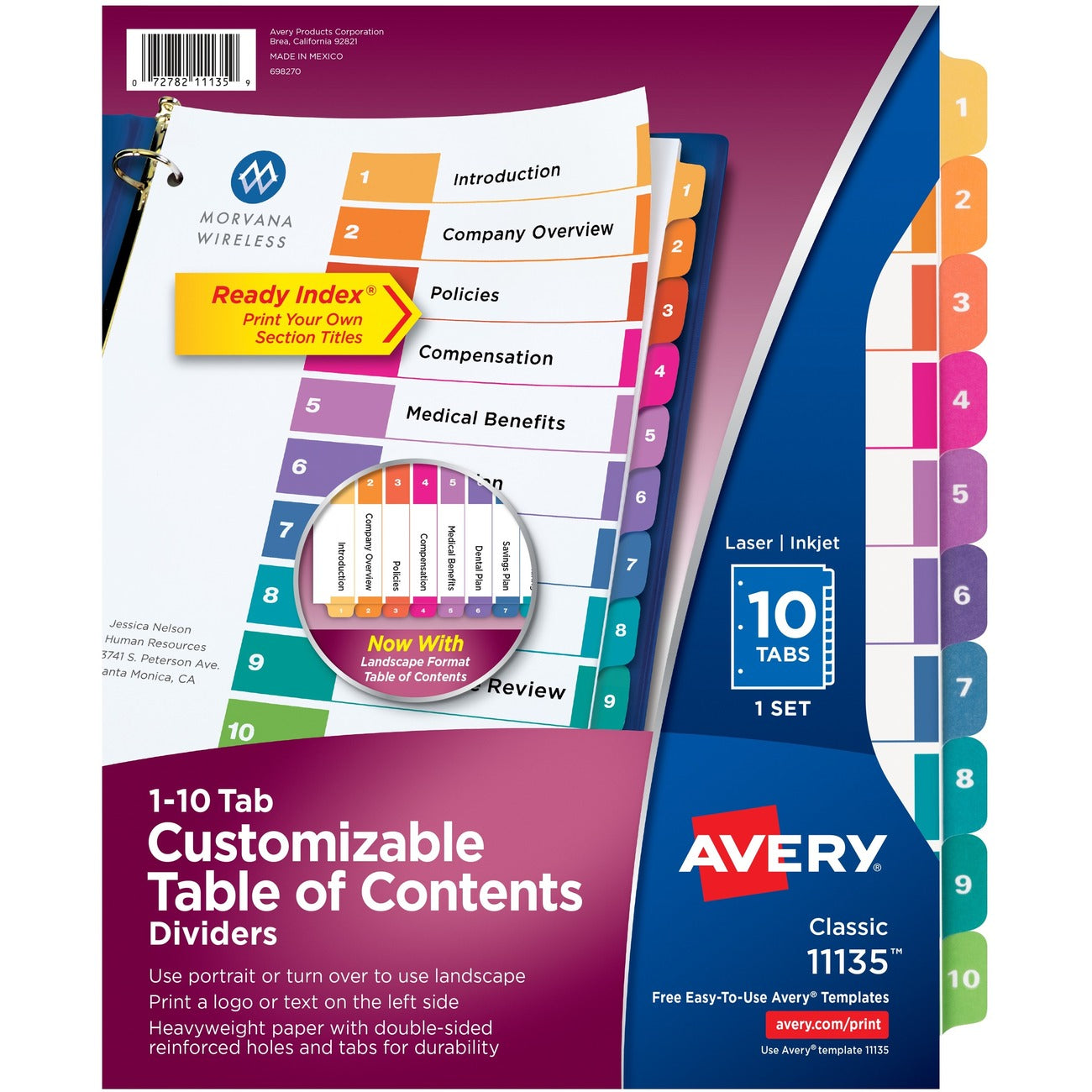 Ready Index Dividers