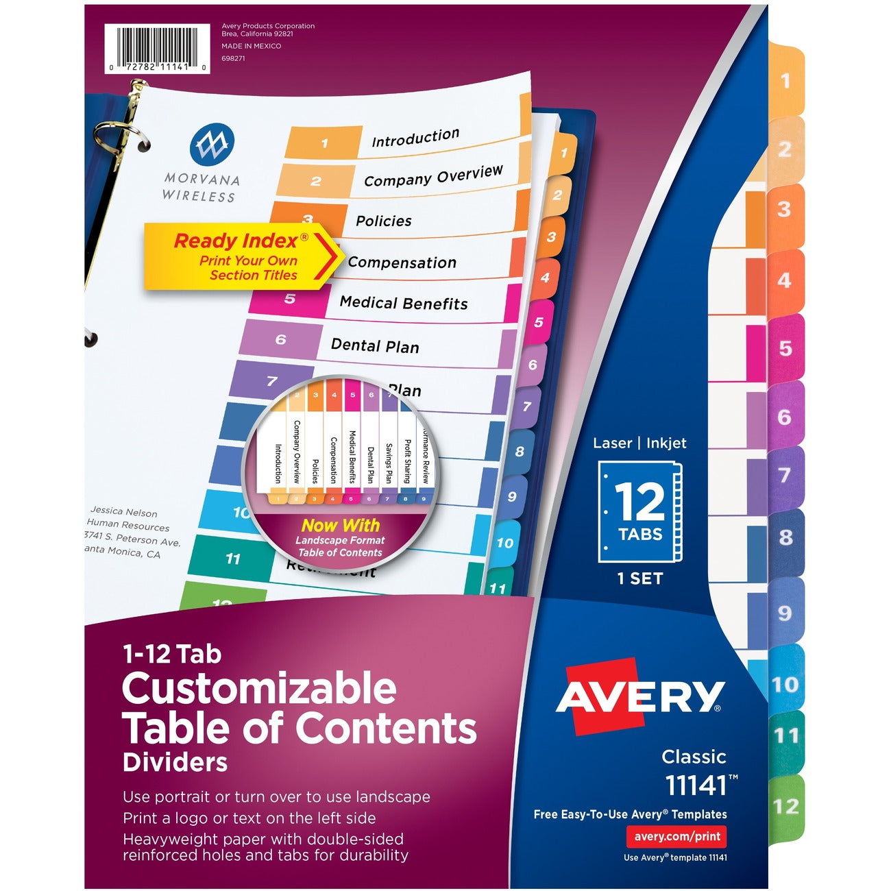 Ready Index Dividers