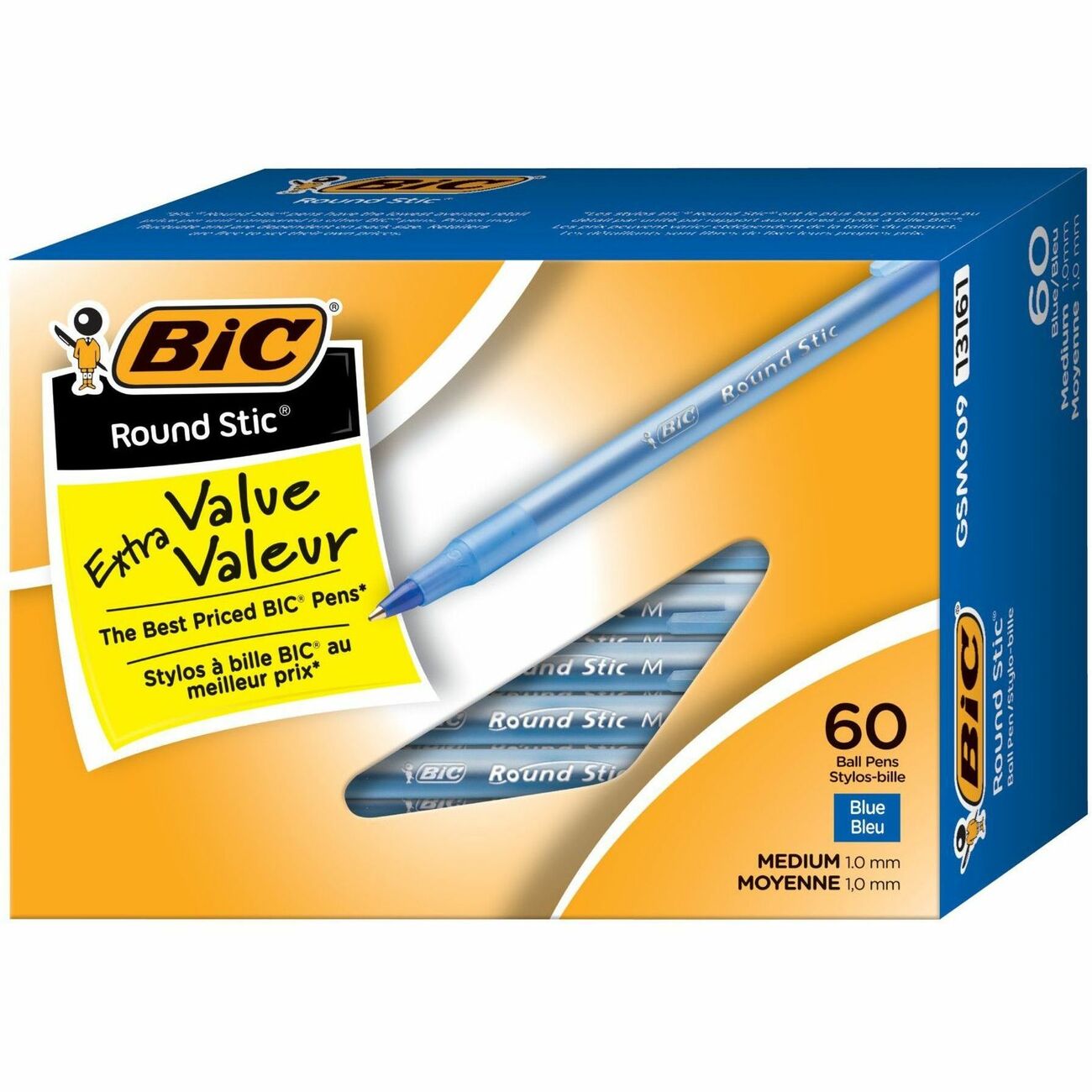 BIC Round Stic Ballpoint Pens