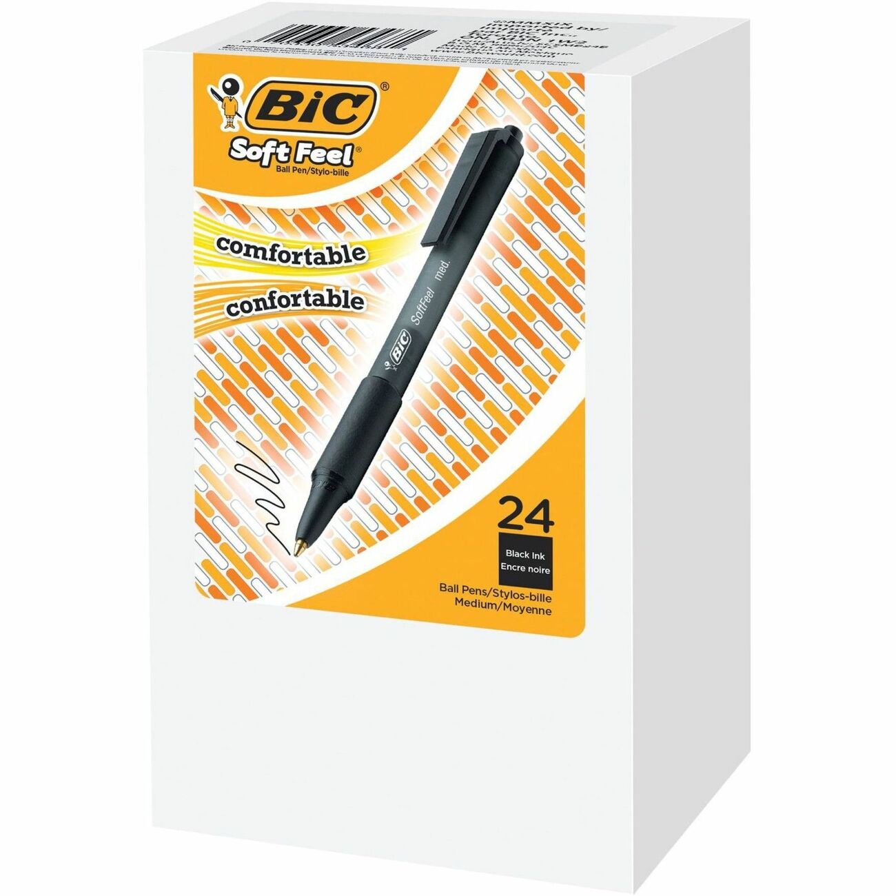 BIC Soft Feel Retractable Ballpoint Pens