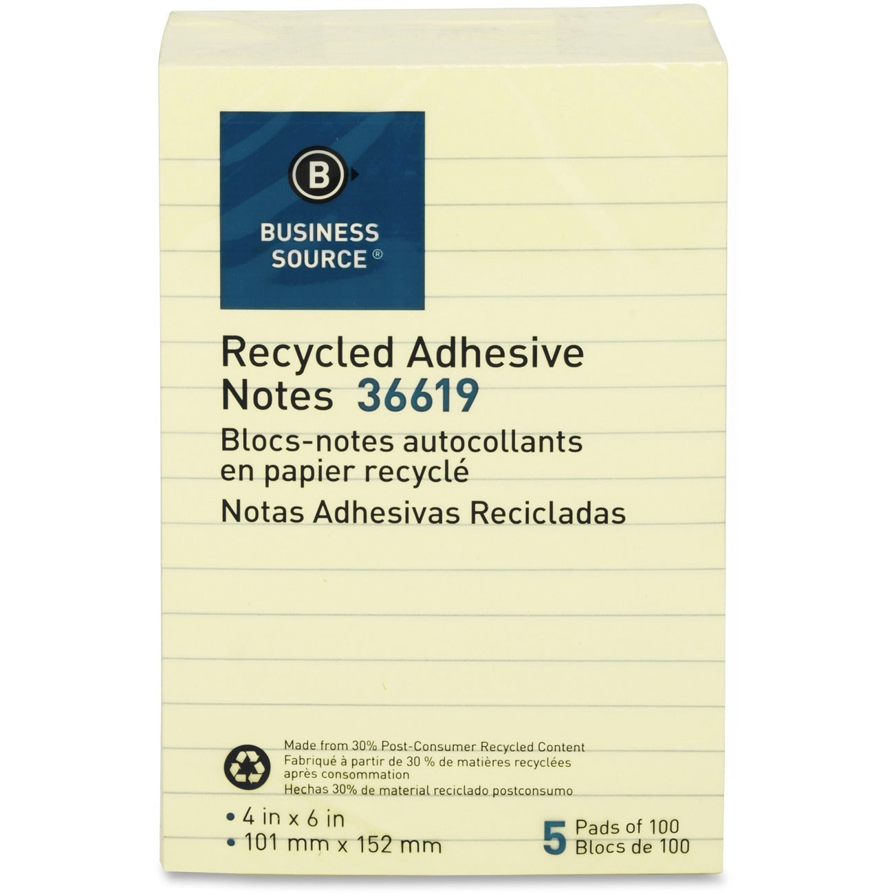 Self Adhesive Recycled Notes
