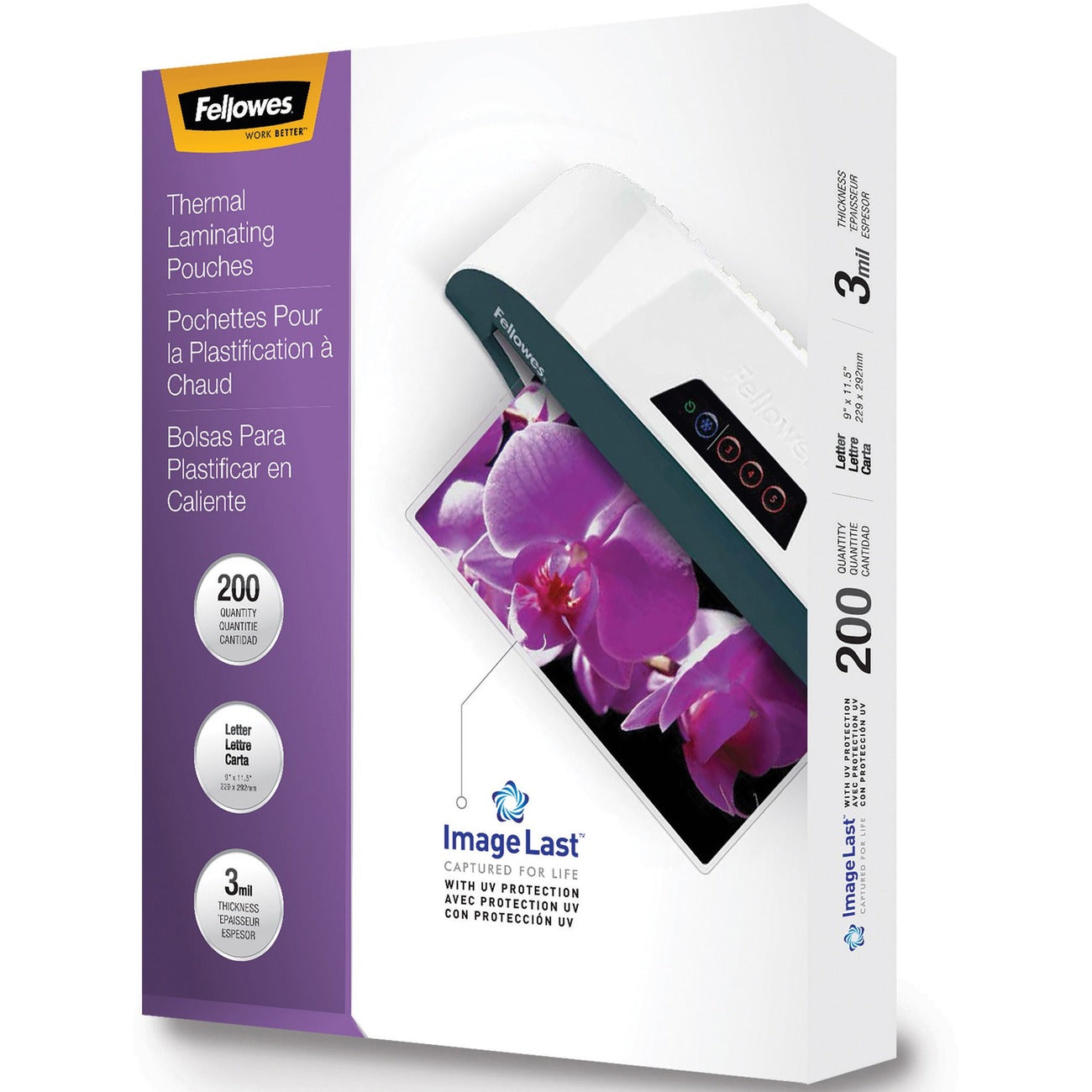 Fellowes ImageLast Thermal Laminating Pouches