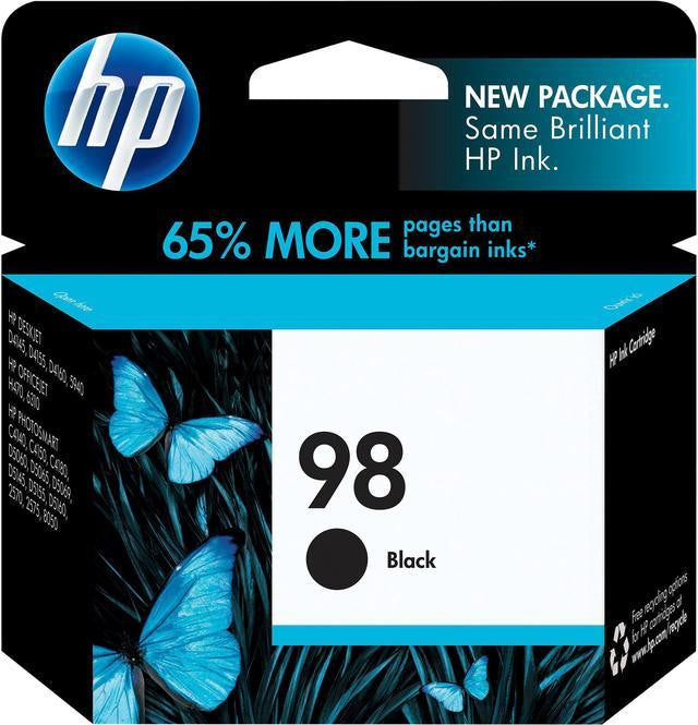 HP 98 Black Original Ink Cartridge (C9364WN)