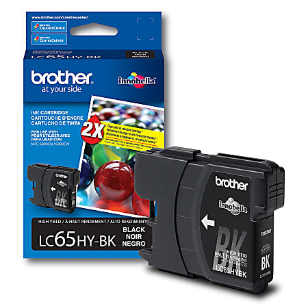 Brother LC65 High-Yield Black Ink Cartridge