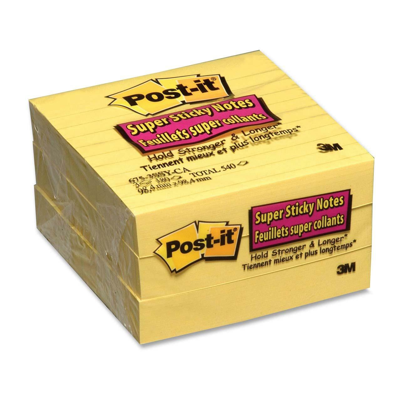Post-it Super Sticky Notes