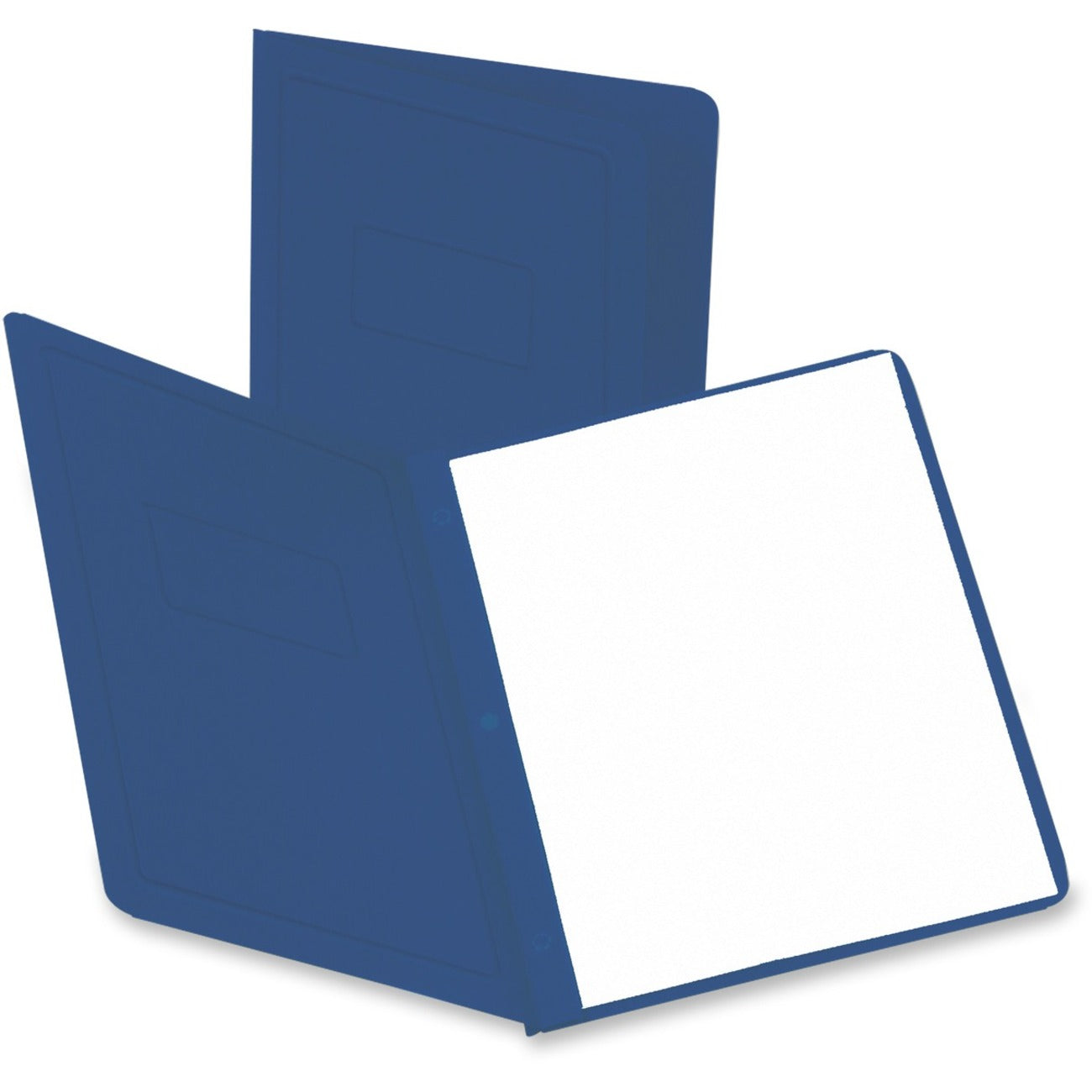 Oxford Letter Recycled Report Cover - 8 1/2" x 11" - 100 Sheet Capacity - 10% Fiber Recycled - 25 / Box