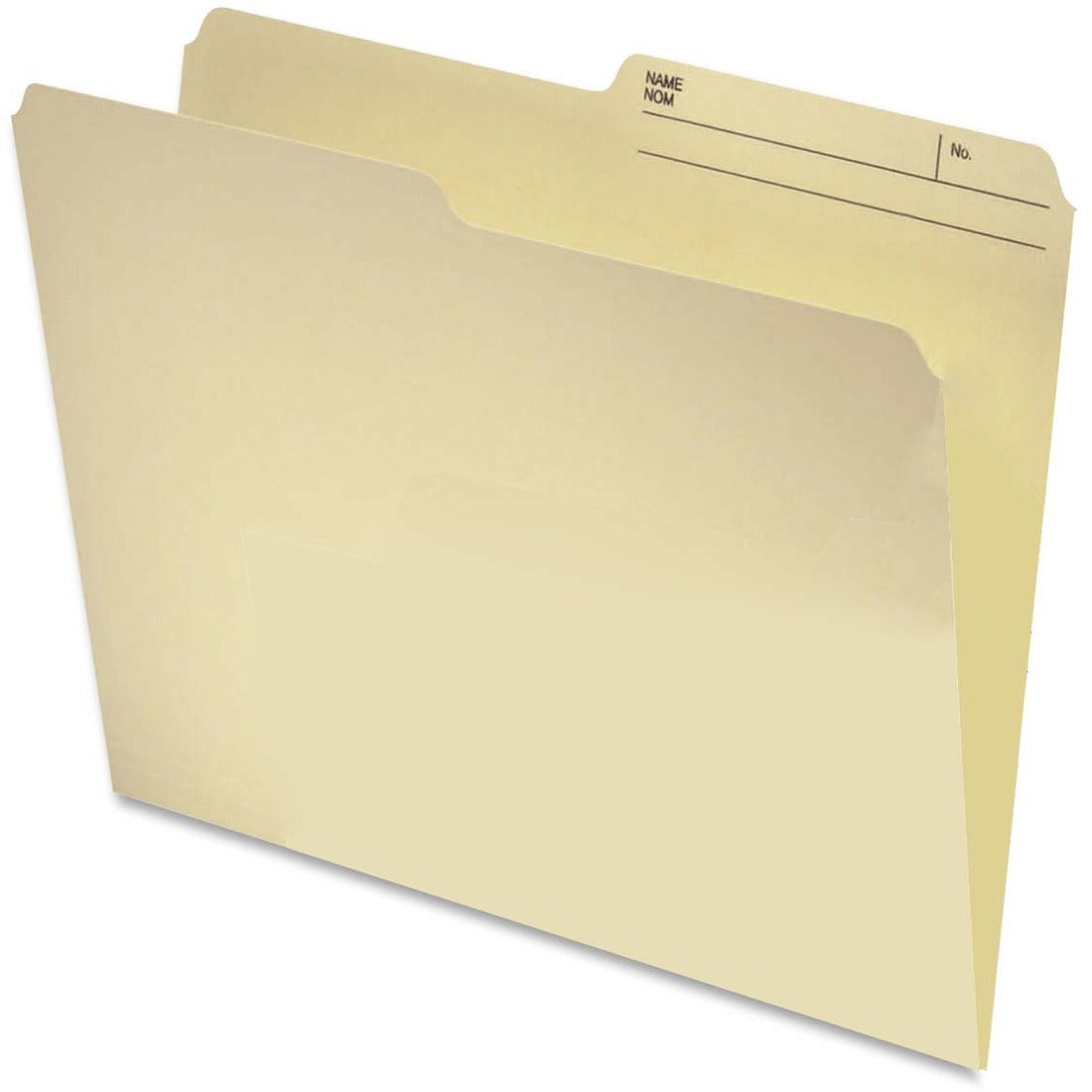 Pendaflex Recycled Top Tab File Folder - Manila - 60% Recycled - 100 / Box