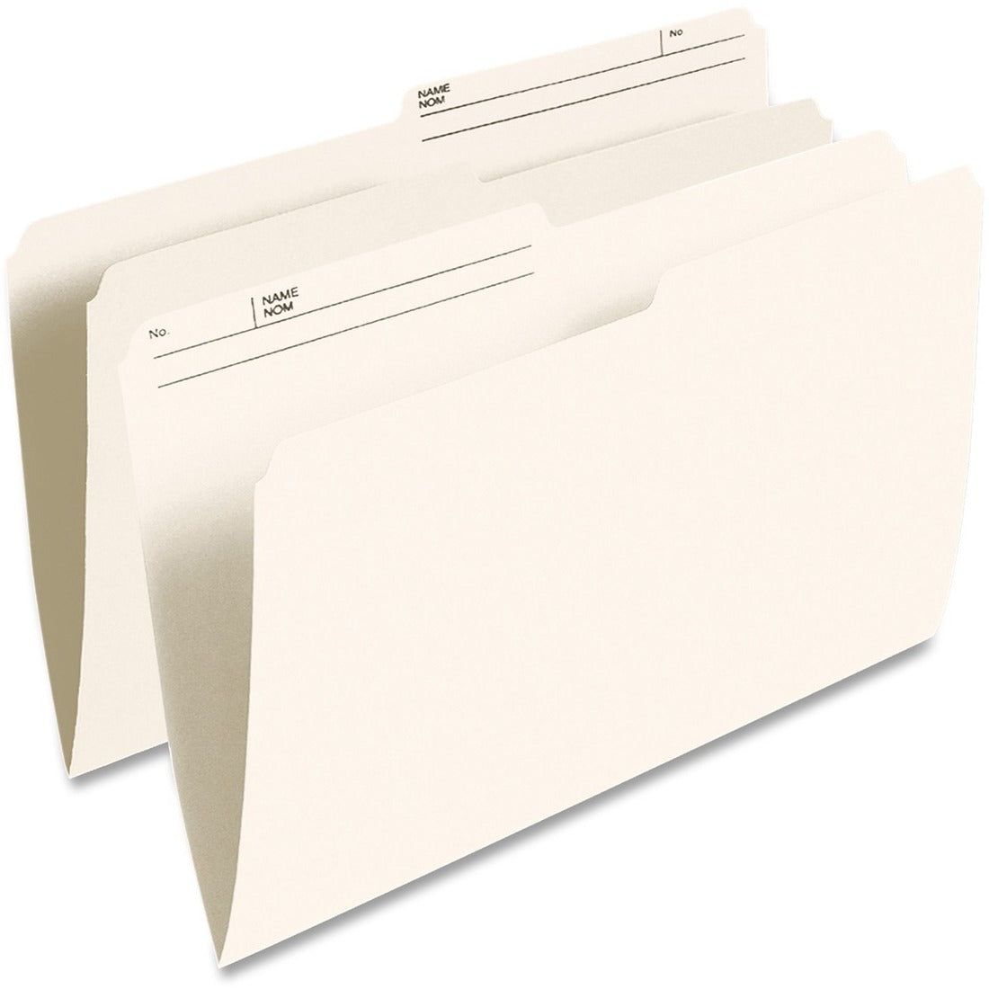 Pendaflex Recycled Top Tab File Folder -  60% Recycled - 100 / Box