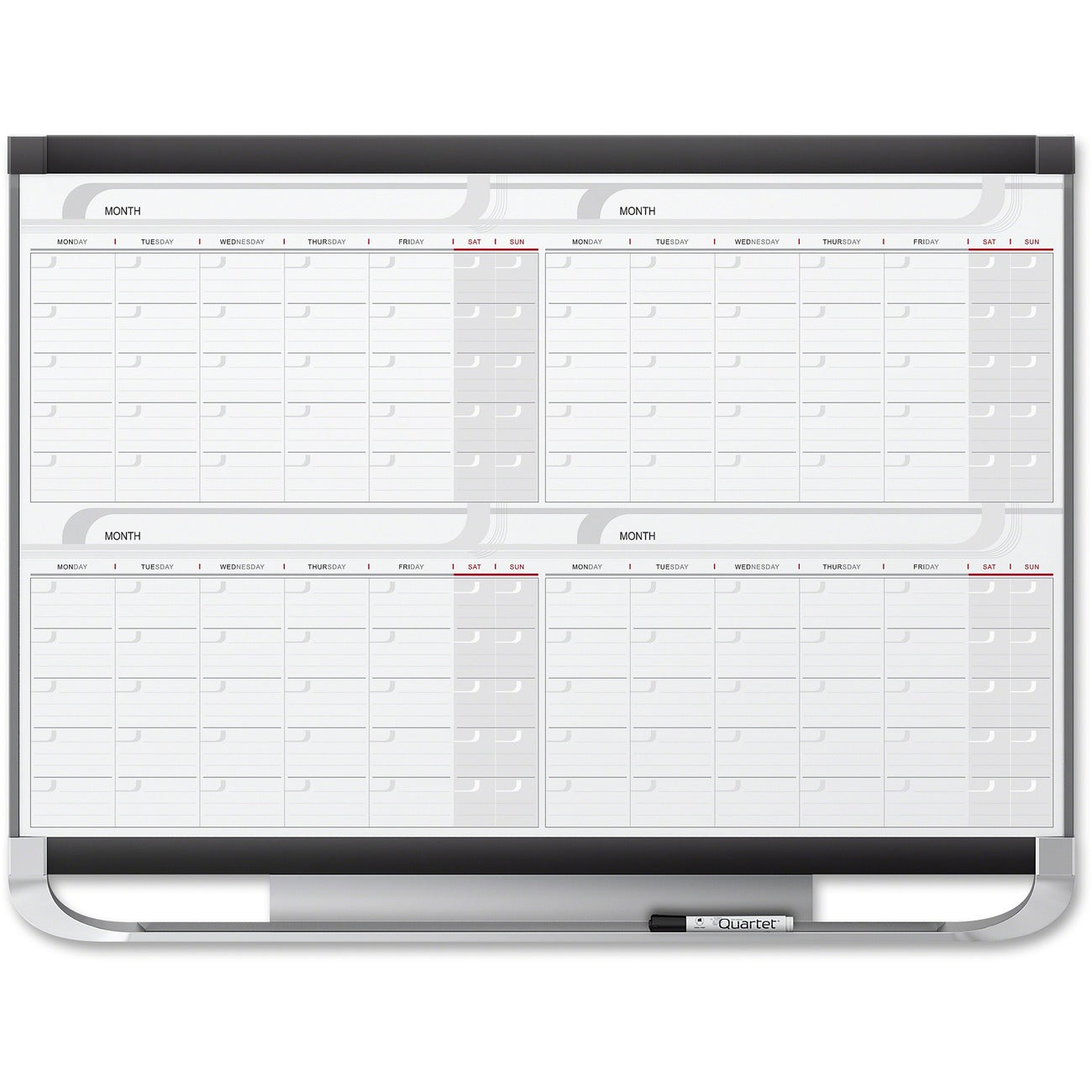 Prestige 2 Magnetic Calendar Dry Erase Whiteboard
