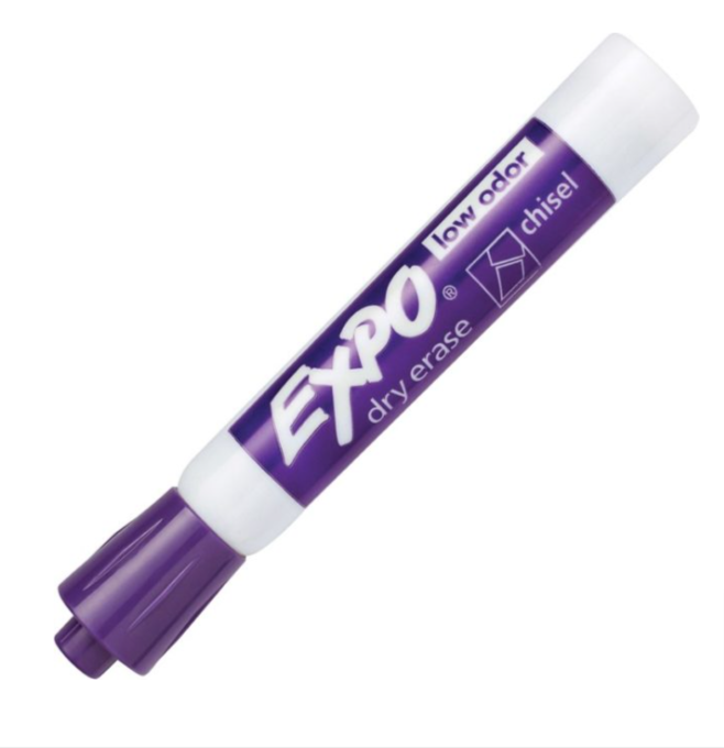 Expo Chisel Tip Dry Erase Whiteboard Markers