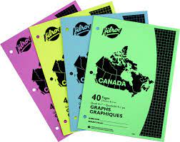 Exercise Books - 4 Assorted Colours
