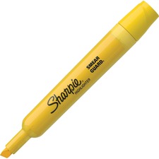 Sharpie Highlighter Yellow Smear Guard