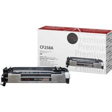 Premium Tone CF258A Toner Cartridge - Alternative for HP - Black - 1 Pack