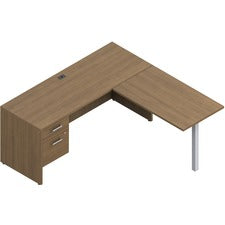 Offices To Go Ionic | "L" Shape Suite - 66"W x 66"D x 29"H overall