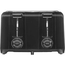 Proctor Silex Wide Slot 4-Slice (Black) Toaster