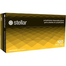 Stellar Polyethylene Disposable Gloves