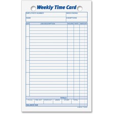 Time Clocks, Recorders & Cards