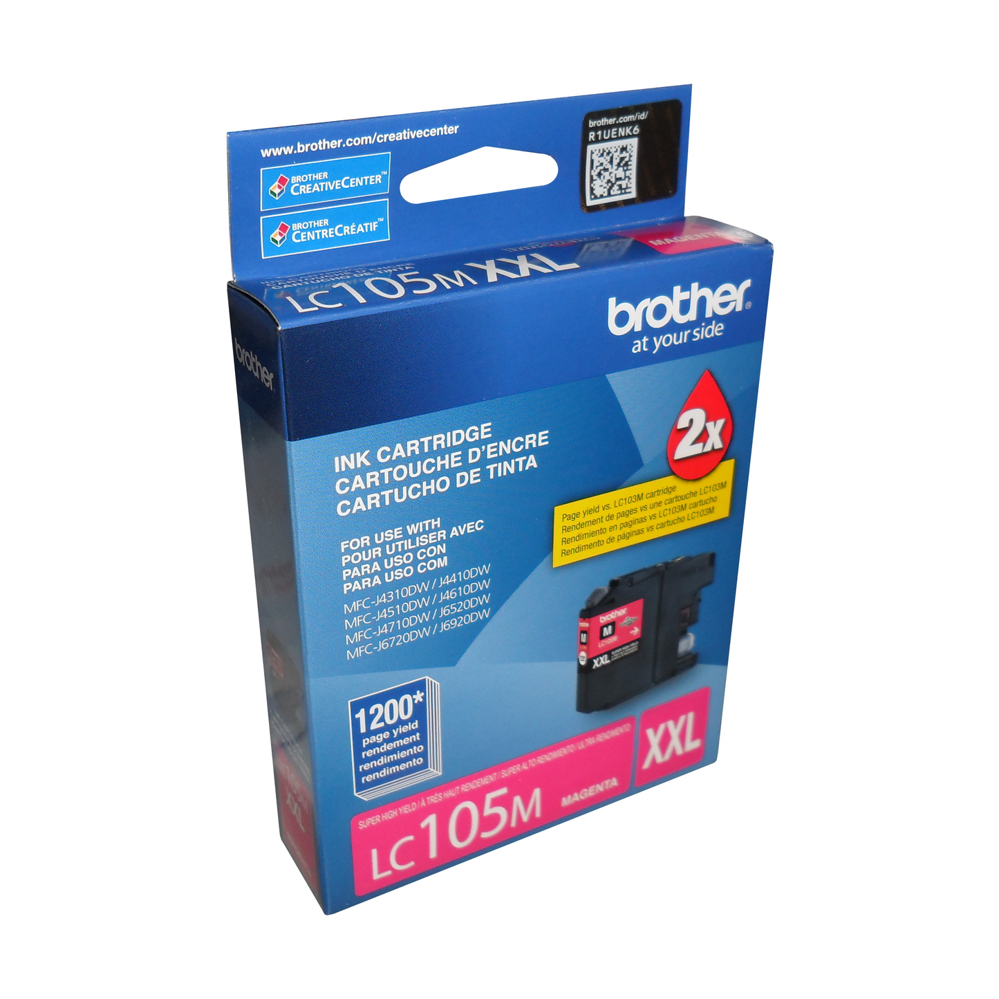 Brother LC105 XXL Super High-Yield Cyan Ink Cartridge