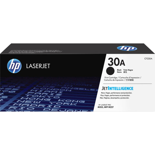 HP 30A (CF230A) Original Laser Toner Cartridge - Single Pack - Black