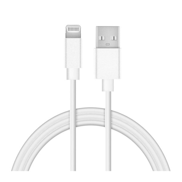 Bulk - HyperGear 3 ft. (90cm) USB-A to Lightning Cable - White