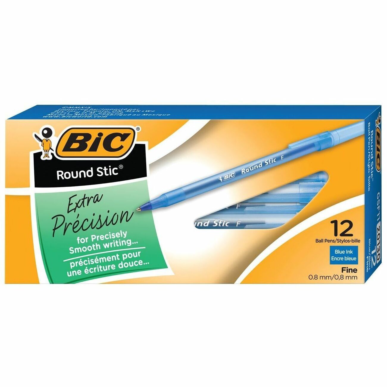 BIC Round Stic Ballpoint Pens