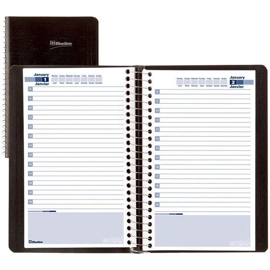 Blueline Undated Daily Planners