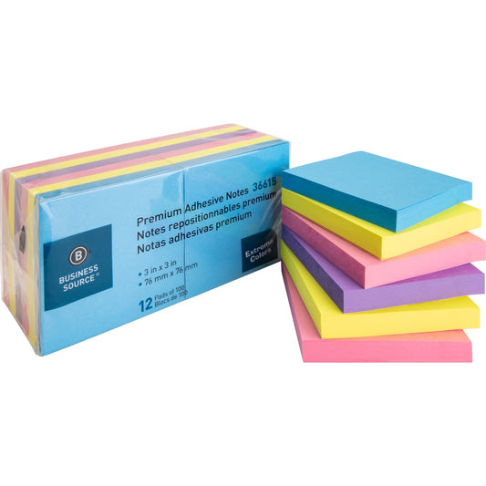 Self Adhesive Notes - Bright Colors