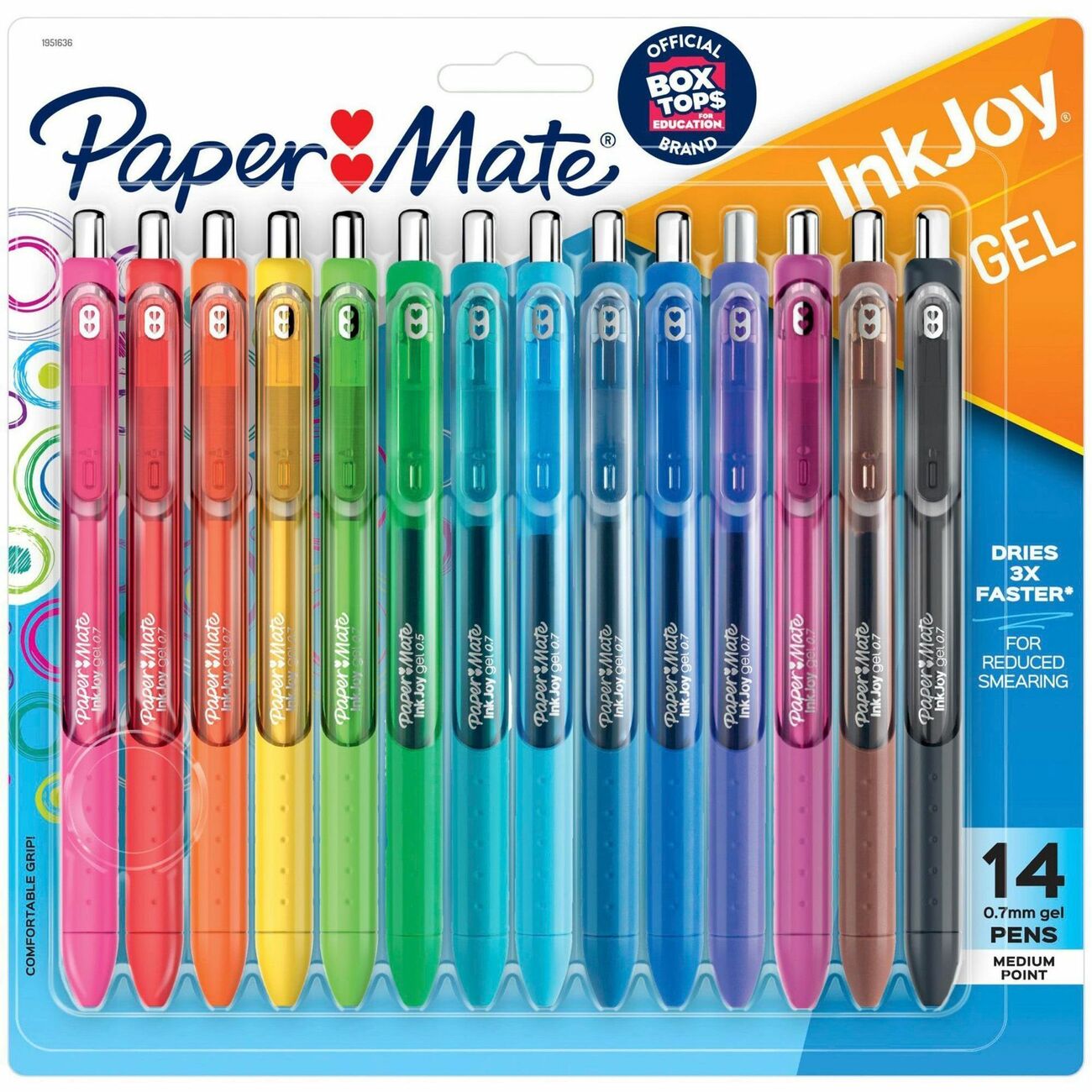 Paper Mate InkJoy Gel Retractable Ballpoint Pens