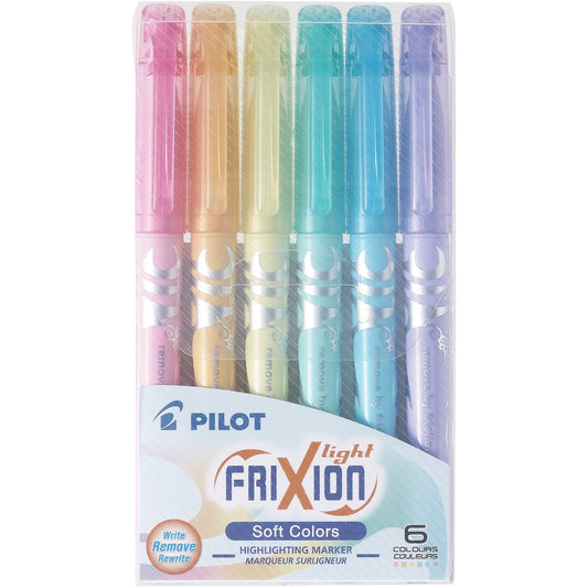 FriXion Light Erasable Highlighters Pastel Colours