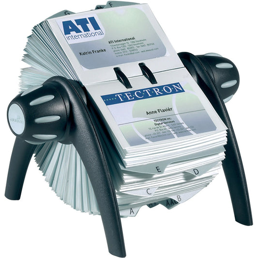 VisaFix Flip Rotary Business Card File