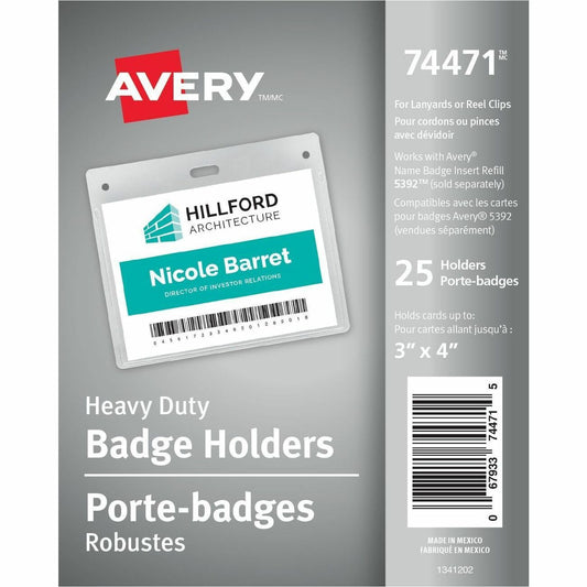 Heavy-Duty Badge Holders