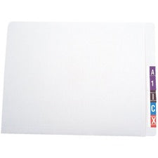End Tab File Folder