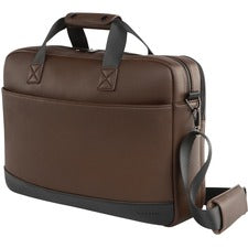 bugatti Central Carrying Case (Briefcase) for 15.6" Notebook, Tablet - Brown