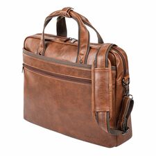 bugatti Valentino Carrying Case (Briefcase) for 15.6" Notebook - Cognac