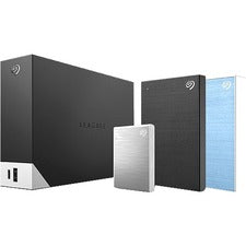 Seagate One Touch 4 TB Portable Hard Drive - External - Black