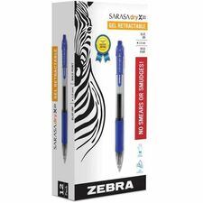 Zebra SARASA dry X20 Retractable Gel Pen